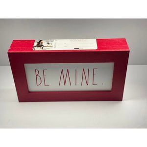 Rae Dunn "Be Mine" Sign